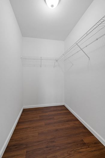 Walk-in closets